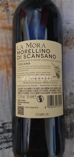 Vin Rouge sec La Mora Cecchi 2024 Italia Toscana Morellino di Scansano DOC