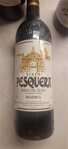 Kastilja dhe Leoni Ribera del Duero Pesquera Tinto Reserva 2008