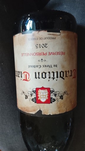 Лангедок Langdok Création Patar Réserve Personnelle 2015