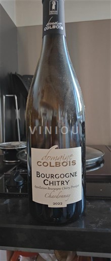 Burgundi Bourgogne Chitry Domaine Colbois 2022