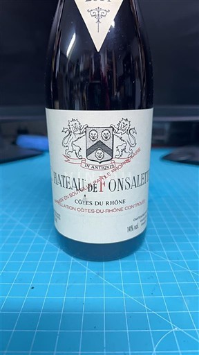 Valle del Ródano Côtes del Ródano Château de Fonsalette 2011