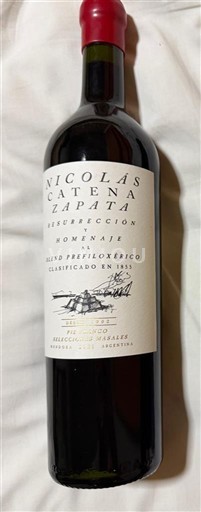 Mendoza Ikke spesifisert Nicolás Catena Zapata Homenaje 2021