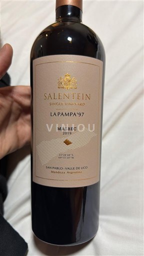 Мендоза Уко Валле Salentein La Pampa '97 2019