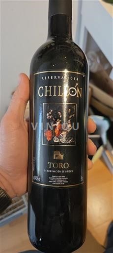 Vin Rouge sec Reserva Chillón 2014 Španija Kastilja i Leon Торо DO