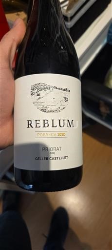 Katalonja Priorat Celler Castellet Reblum Porrera 2020