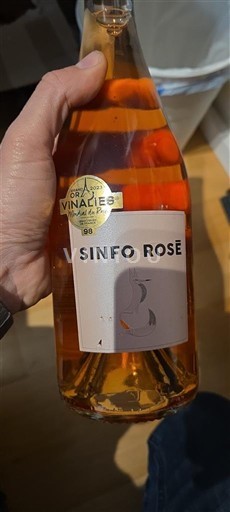 Vin Rosé sec Rosé Sinfo 2022 Španija Kastilja i Leon Цикаде DO