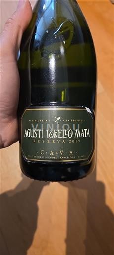 Katalonja Kava Agustí Torelló Mata Reserva 2019