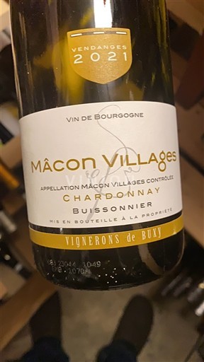 Burgundy Mâcon and Mâcon-Villages Vignerons de Buxy Buissonnier 2021