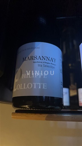 Burgund Marsannay Philippe Collotte Ma Sélection 2022