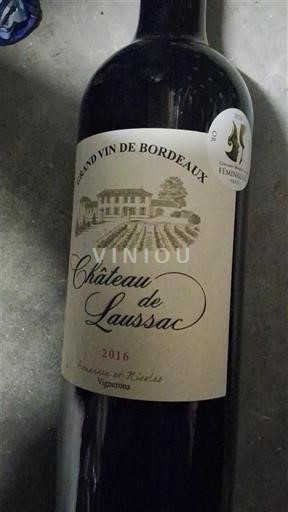 Bordeaux Castillon-côtes-de-bordeaux Château Laussac 2016