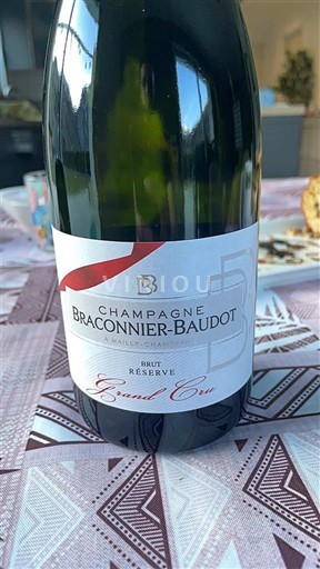 Champagne Grand Cru Braconnier-Baudot Brut Réserve Ikke-årgang