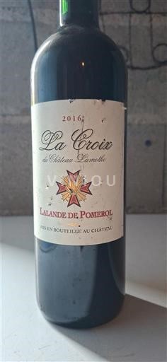 Bordeaux Lalande-de-pomerol Château La Croix 2016