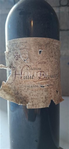 Bordo Lalande-de-Pomerol Château Haut Brouard 2000