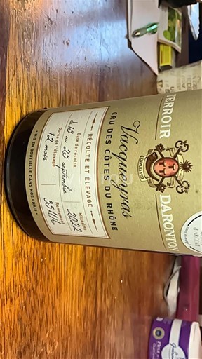 Рона долина Vacqueyras Arontont Terroir 2021