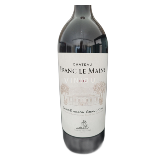 Bordeaux Saint-Émilion Château Franc le Maine 2012