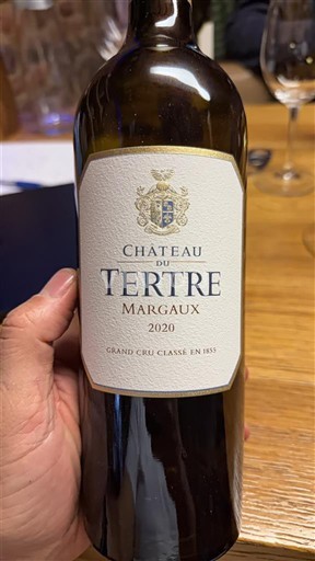 Bordo Margaux Grand Cru Château Tertre 2020