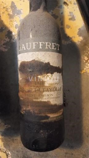 Bordo Saint-Émilion Château Jauffret 1961
