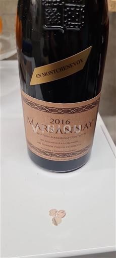 Burgundija Марсане Domaine Pierre Chéron En Montchenevoy 2016