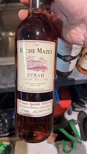 Languedoc og Roussillon Pays d'oc Roche Mazet Spéciale 2008