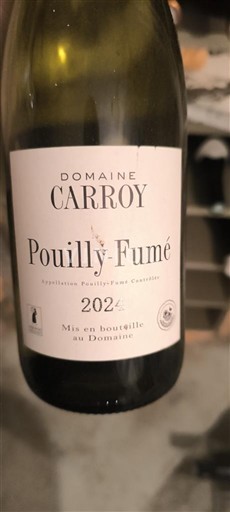 Lugina e Luarës Pouilly-fumé Domaine Carroy 2022