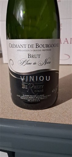 Burgundija Креман де Бургундија Domaine Berbezy Roland Blanc de Noirs Non Millésimé