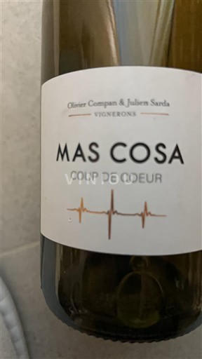 Languedoc og Roussillon Pays d'oc Mas Cosa Coup de Coeur Ikke-årgang