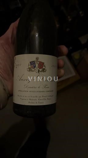 Burgundi Auxey-Duresses Paul et Marie Jacqueson Premier de Fût 1997