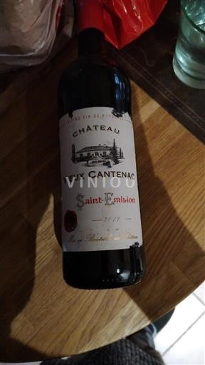 Bordo Saint-Émilion Château Vieux Cantenac 2012