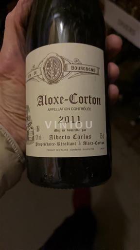 Burgund Aloxe-Corton Alberto Carlos 2011