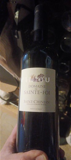 Лангедок Сен-Шињан Domaine Sainte-Foi Non Millésimé
