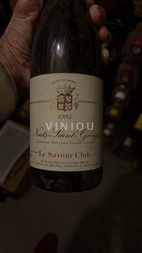 Burgundi Nuits-Sainte-Georges Le Savour Club 1995