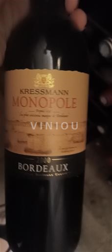 Bordo Kressmann Monopole Non Millésimé