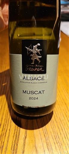 Rượu vang Blanc sec Pierre & Michel Greiner 2024 Pháp Alsace Vin de France