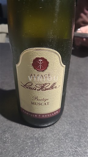 Alsace Louis Hauller Prestige Muscat Jo Viti