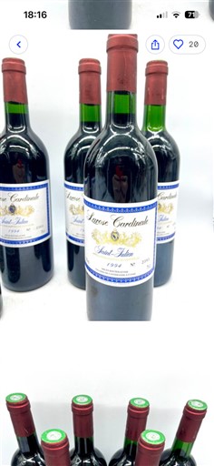 Bordeaux Saint-Julien Grand Cru Léoville Las Cases 1994