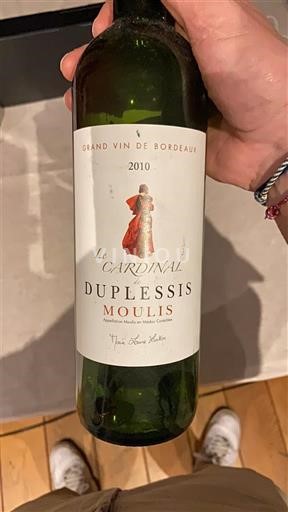 Bordoja E paspecifikuar Duplessis Le Cardinal 2010