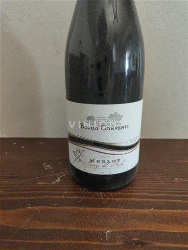 Friuli-Venezia Giulia Collio Goriziano Borgo Conventi Merlot 2009