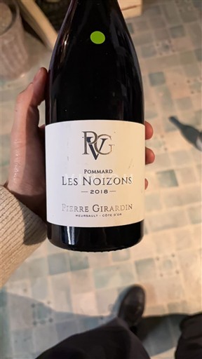 Burgund Pommard Pierre Girardin Les Noizons 2018