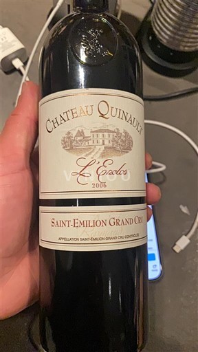 Bordeaux Saint-Émilion Grand Cru Grand Cru Château Quinault L'Enclos 2006