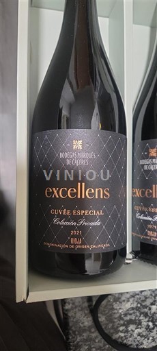 La Rioja Rioja Bodegas Marqués de Cáceres Excellens Especial Edición Privada 2021