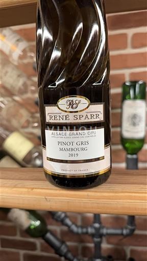 Алзас Nespecificirano Grand Cru René Sparr Pinot Gris Mambourg 2019