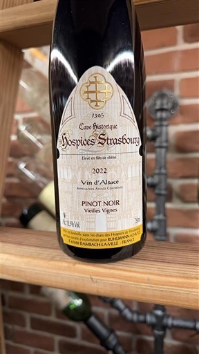 Alsace Hospices de Strasbourg Pinot Noir Vieilles Vignes 2022