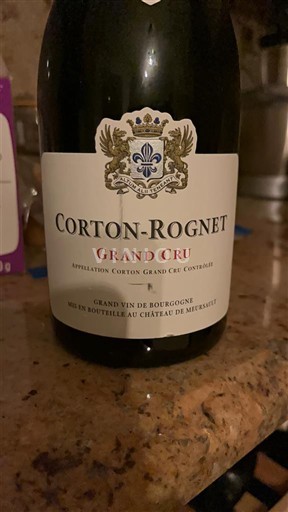 Burgund Corton Grand Cru Château Meursault Corton-Rognet 2020