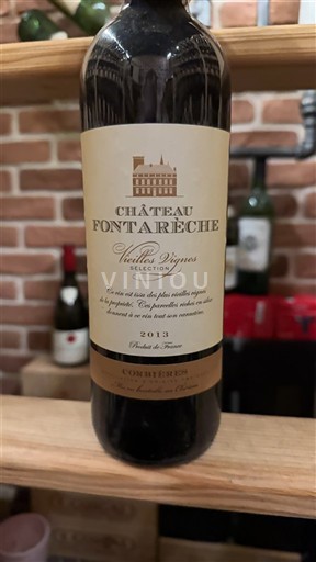 Languedoc Corbières Château Fontarèche Vieilles Vignes Sélection 2013