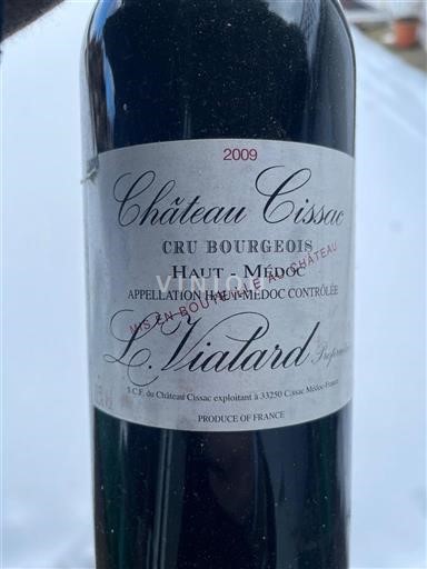 Bordoja Haut-Médoc Château Cissac 2000