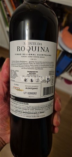Алентижо Алентежу Monte da Roquina 2023