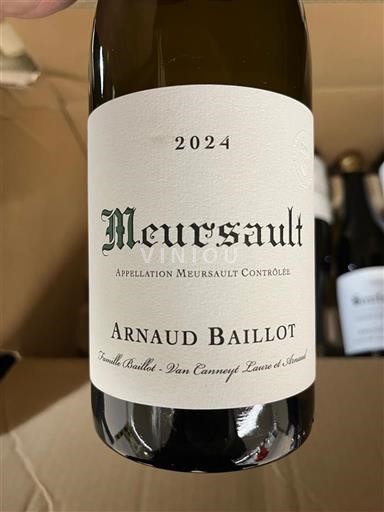 Burgundija Meursault Arnaud Baillot 2024