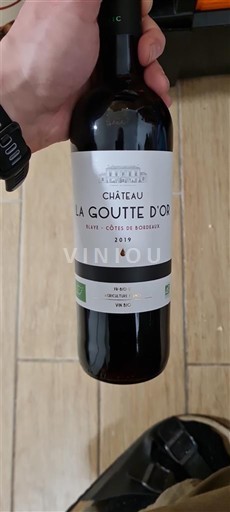 Bordeaux Blaye-côtes-de-bordeaux Château La Goutte d'Or 2019
