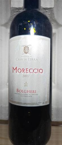 Toskana Boljeri Casa di Terra Moreccio 2017