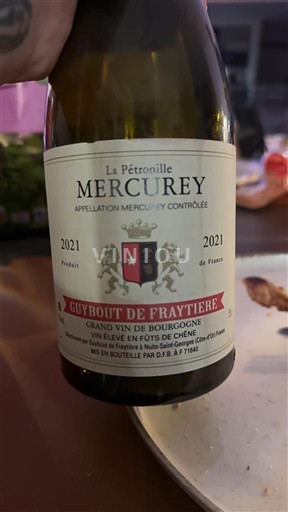 Burgund Mercurey Guybout de Fraytière La Pétronille 2021